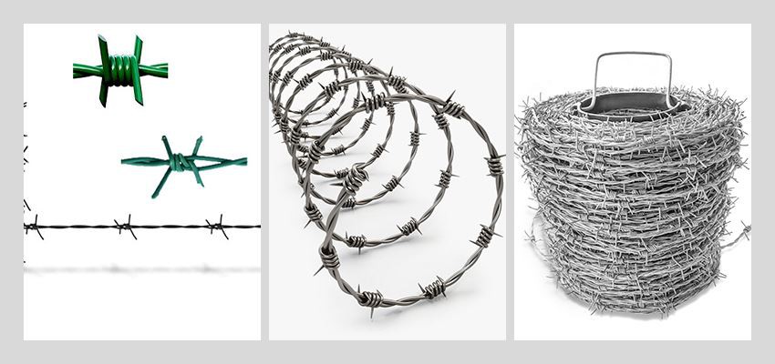 galvanized barb wire