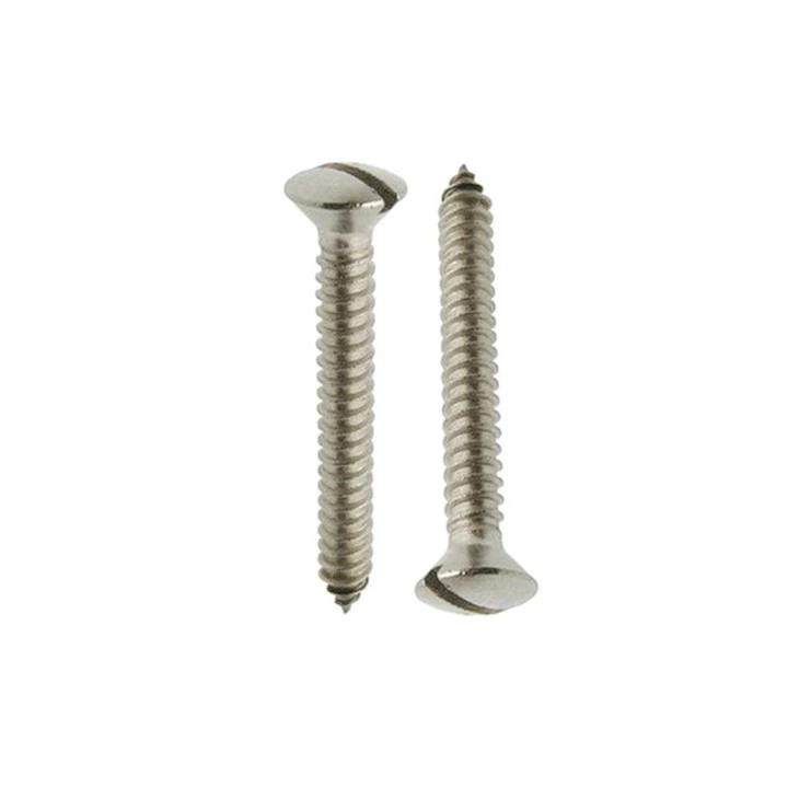 oval-head-slotted-self-tapping-screws